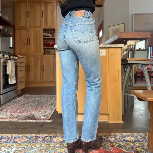 vintage 501xx Levis 501 USA made fit like 25 - Picture 4 of 10